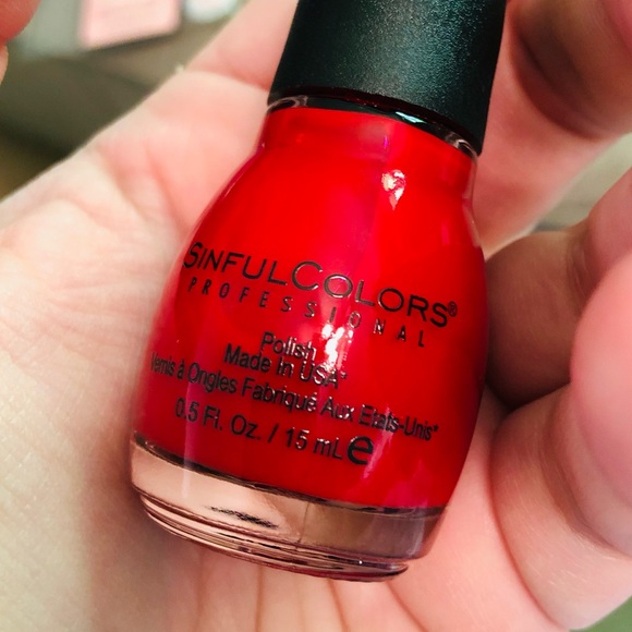 🎁 2/$10 Nail Care Bundle Sinful Colors Nail Polish Dashing Diva Gold Glitter - Picture 3 of 16